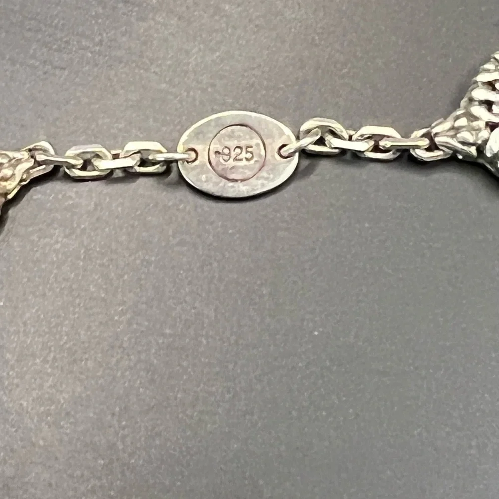 John Hardy Sterling Silver Radial Palu 18”Necklace. Excellent Condition